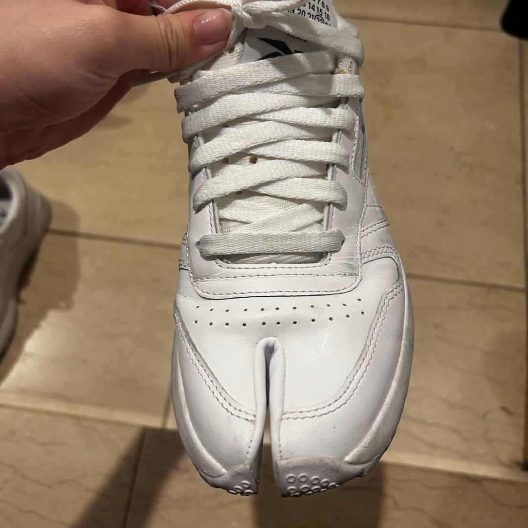 Margiela×Reebok ClassicLeather Tabi