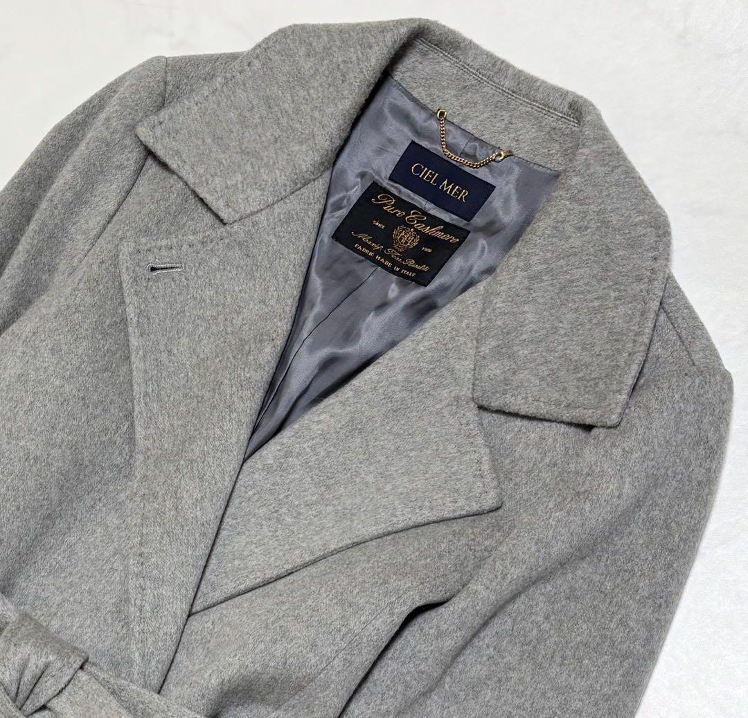 オンワード樫山 CIELMER カシミヤ100％ロングコート