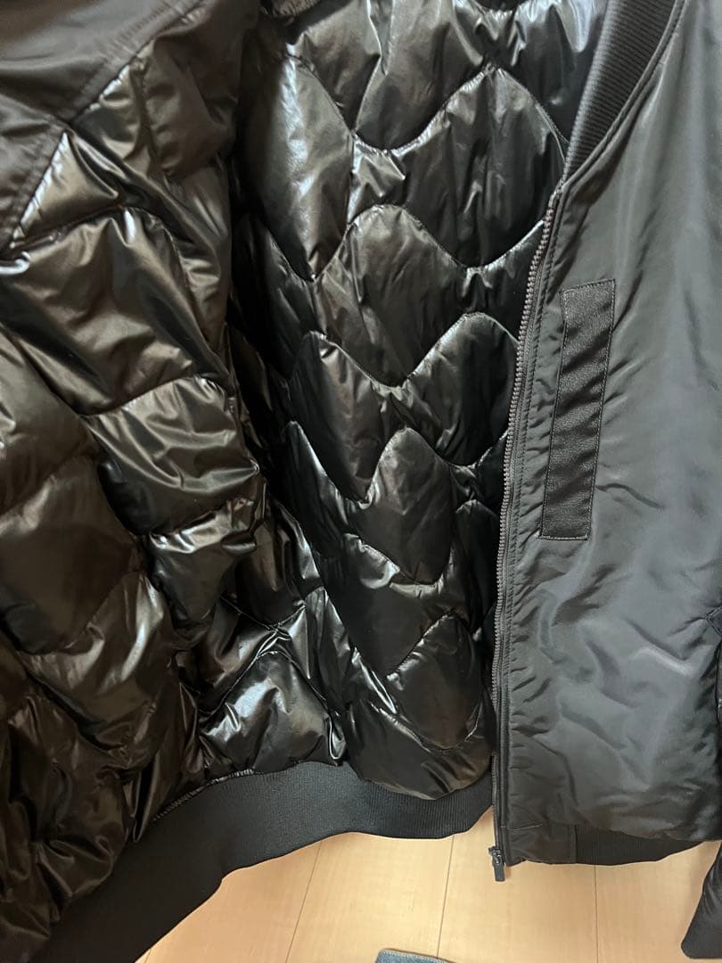 UNIQLO ジルサンダー　+J ハイブリッドダウン ma-1 カーキ　4xl