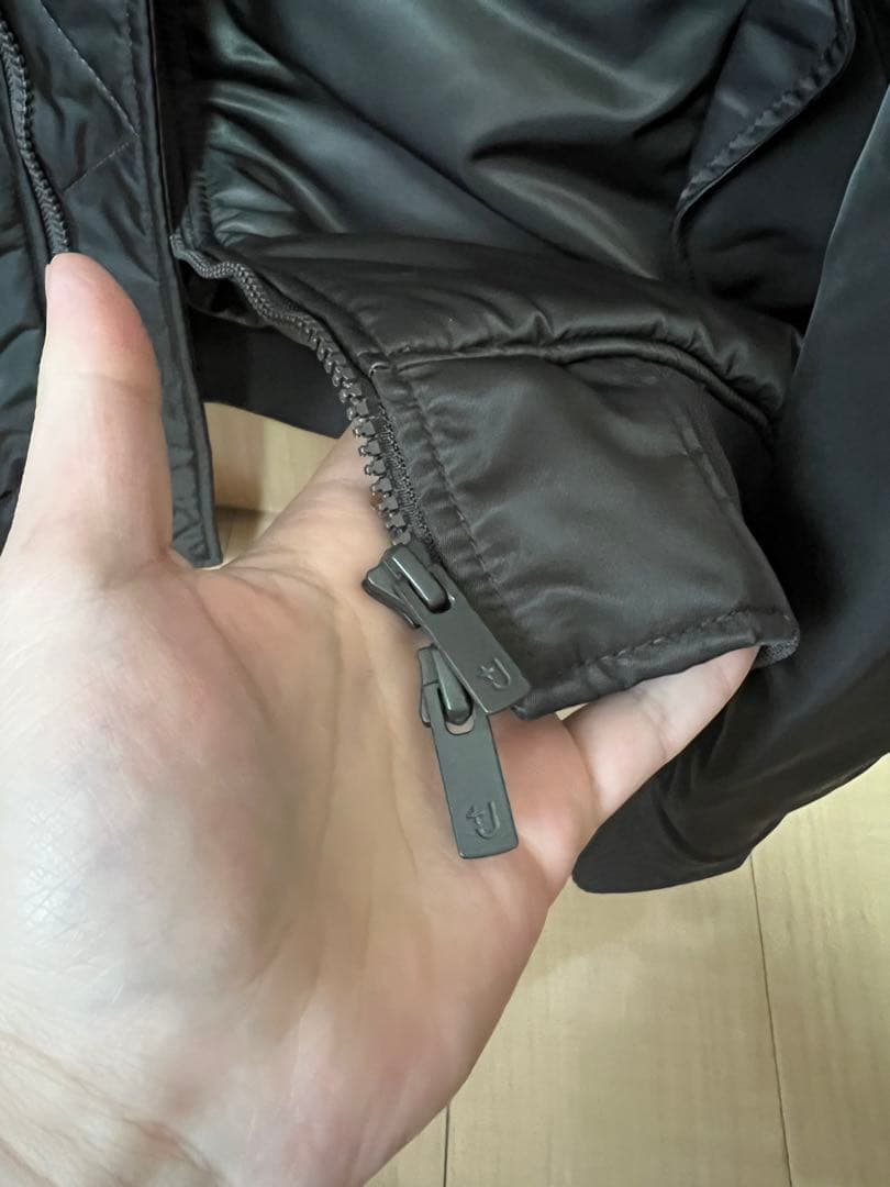 UNIQLO ジルサンダー　+J ハイブリッドダウン ma-1 カーキ　4xl