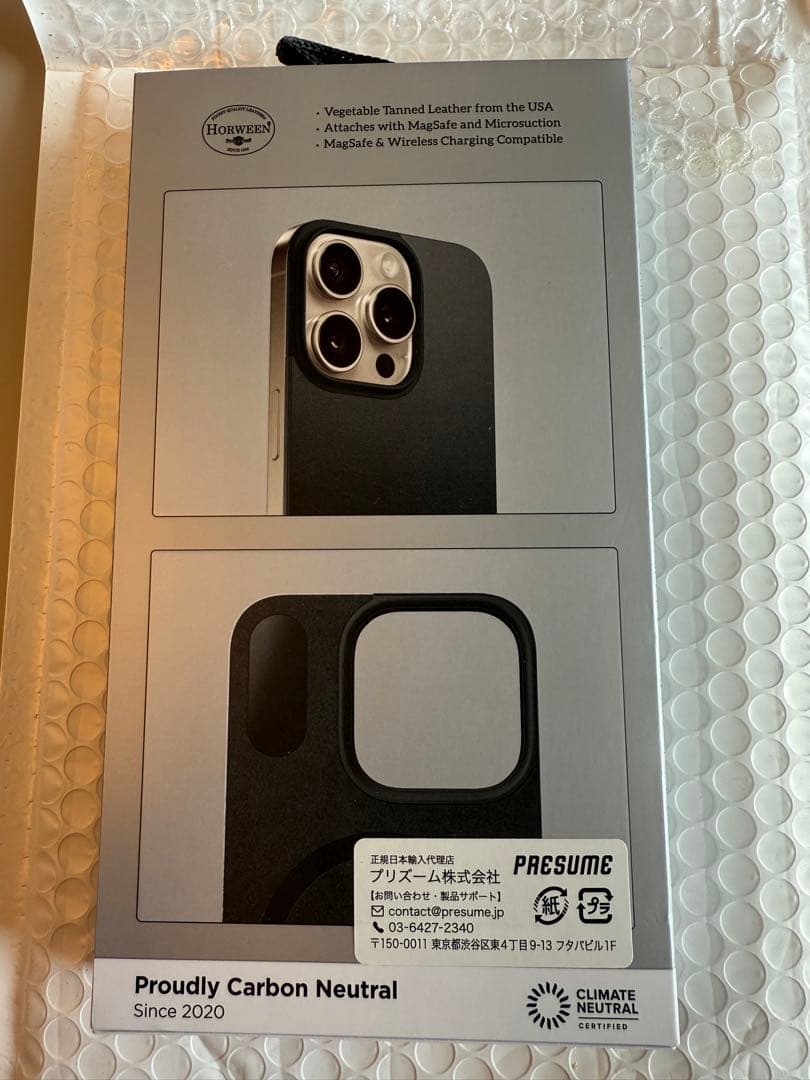 新品16Pro用NOMAD iPhone MagneticLeatherBack