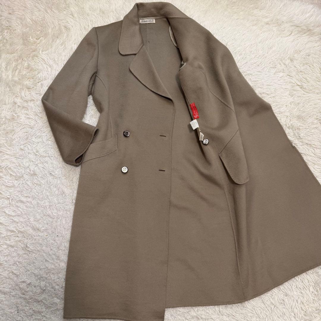 極美品XLサイズ相当　カシミヤ100% PIACENZA チェスターコート