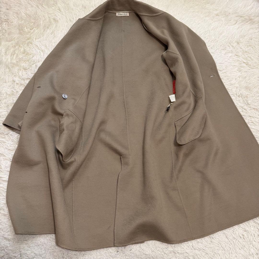 極美品XLサイズ相当　カシミヤ100% PIACENZA チェスターコート