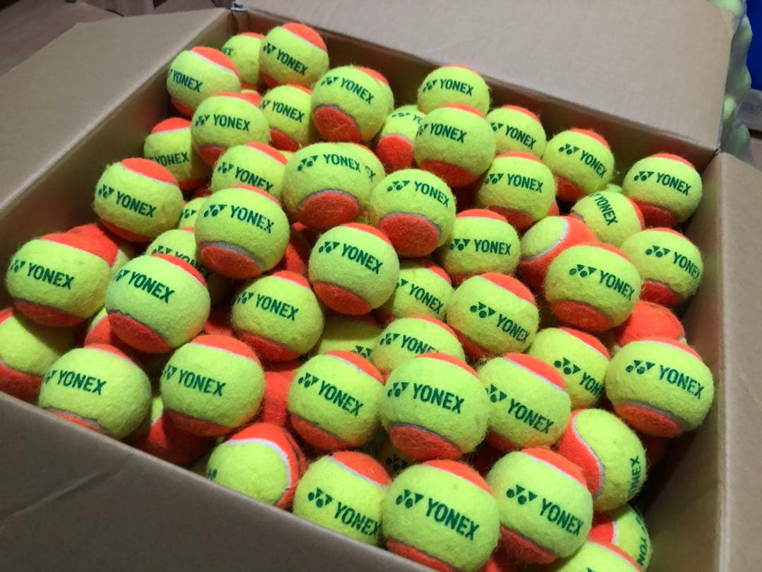 即日発送　中古硬式テニスボール オレンジボール150球　ジュニア用