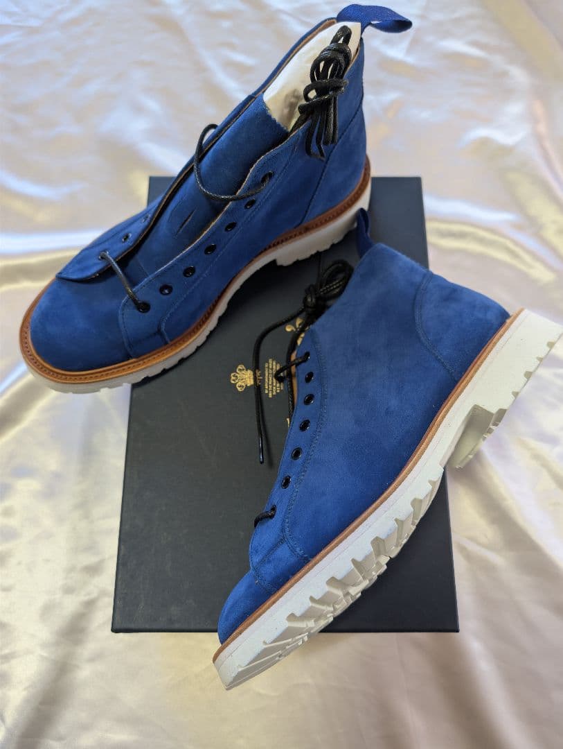 未使用品 トリッカーズ モンキーブーツ 8.5 カントリーブーツ プレーントゥ