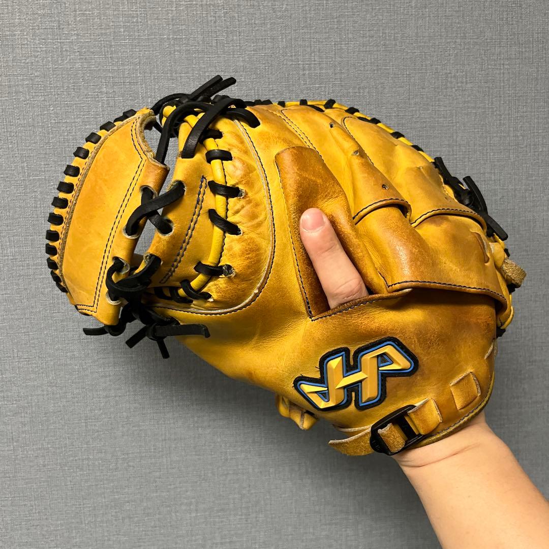 1224 ハタケヤマ 即戦力 型良 軟式 キャッチャーミット 左投げ