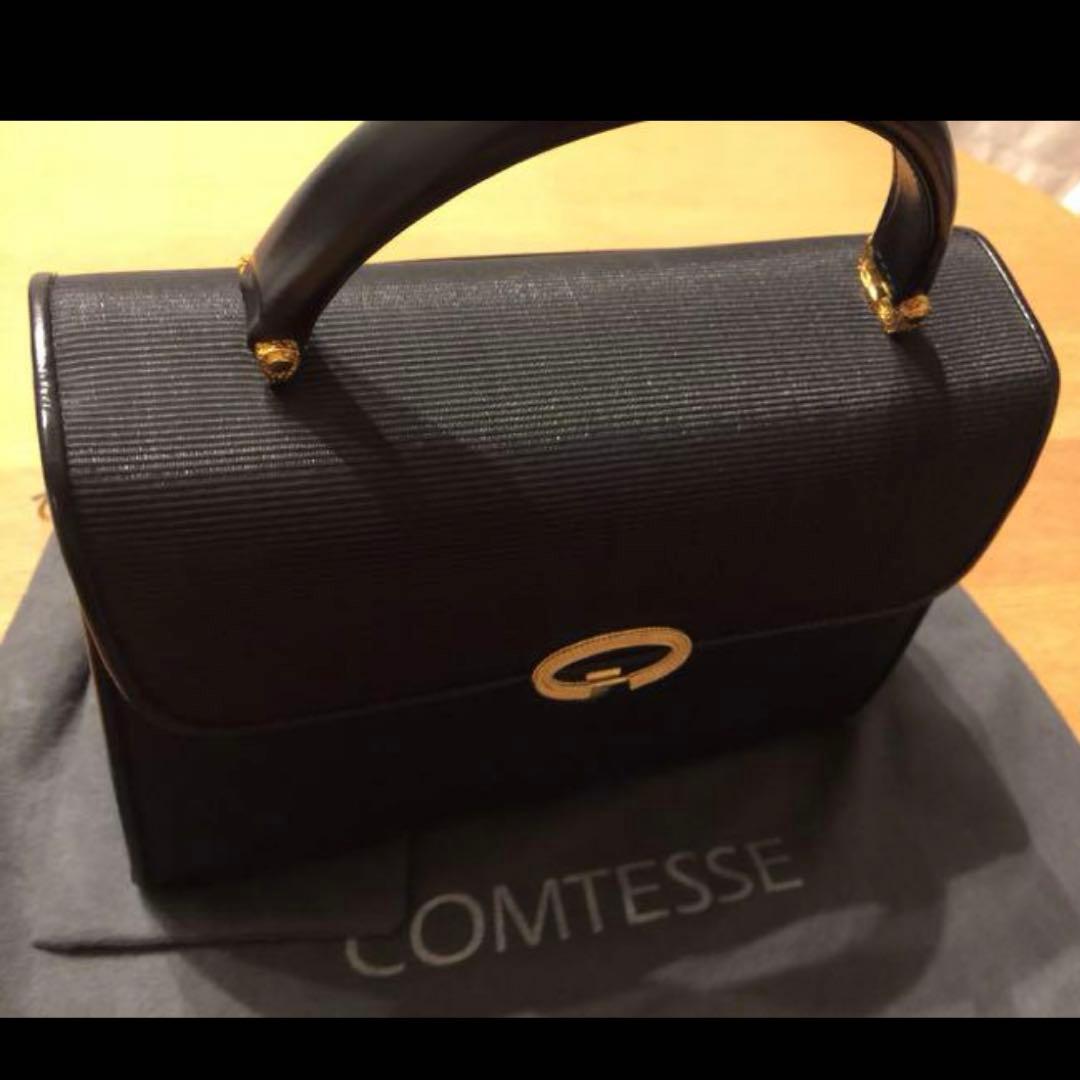 週末3000円お値下げ【新品未使用】コンテス ホースヘア ハンドバッグ