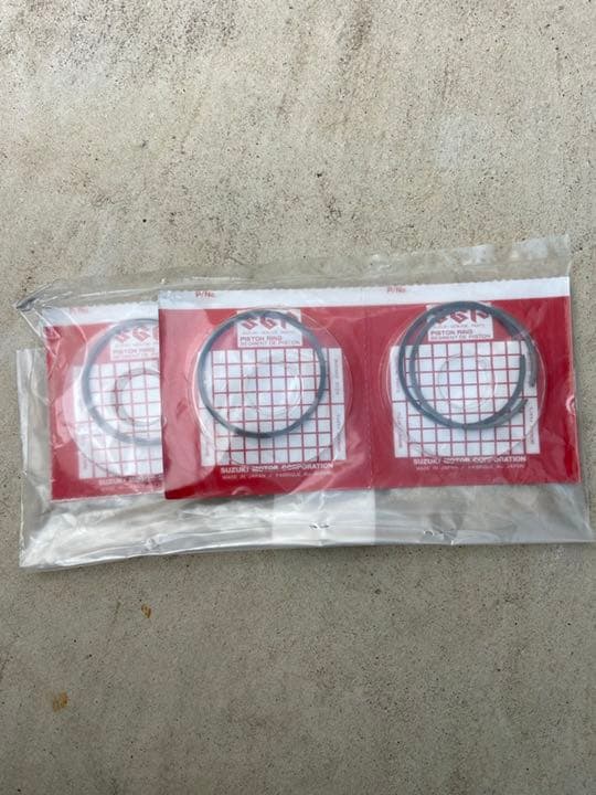 スズキ純正　LJ50 ピストンリング　3セット