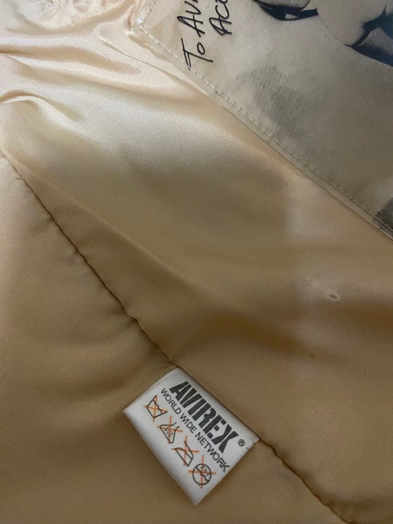 AVIREX レザージャケット ブラック