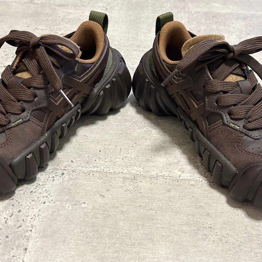 ほぼ新品 オニツカタイガー デンティグレ【23.5cm】エルエス ブラウン