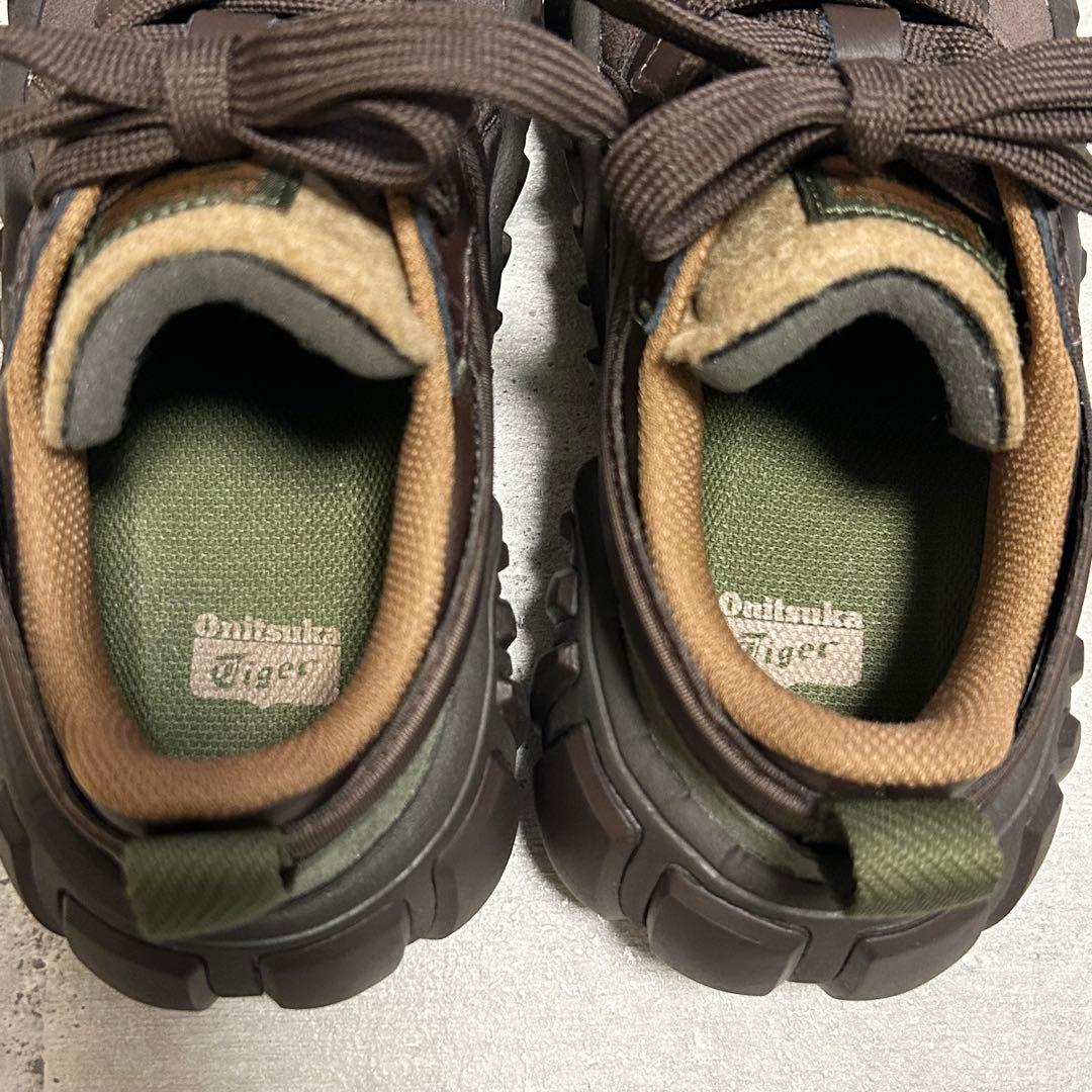 ほぼ新品 オニツカタイガー デンティグレ【23.5cm】エルエス ブラウン