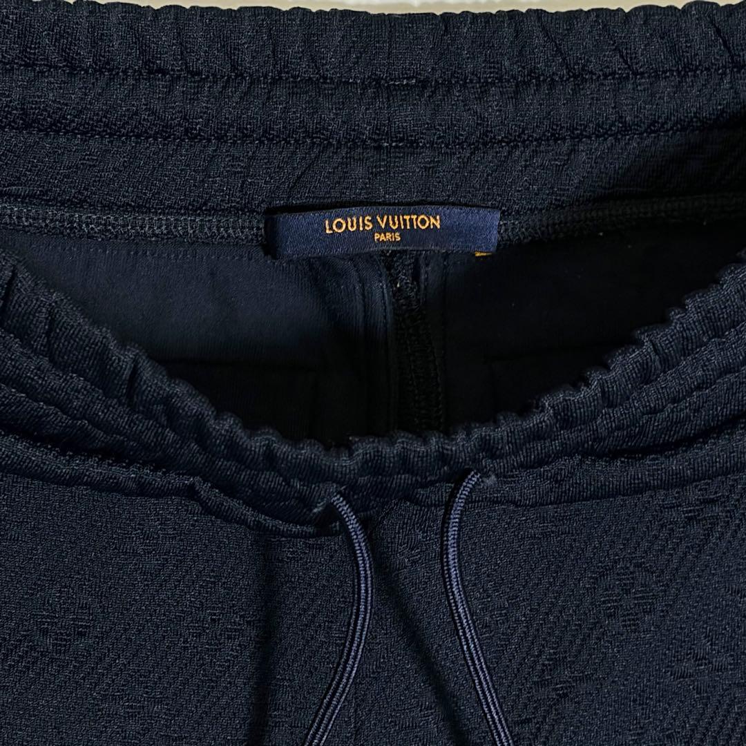 kenzo 　ルイヴィトン モノグラムトラックパンツ ネイビー メンズ