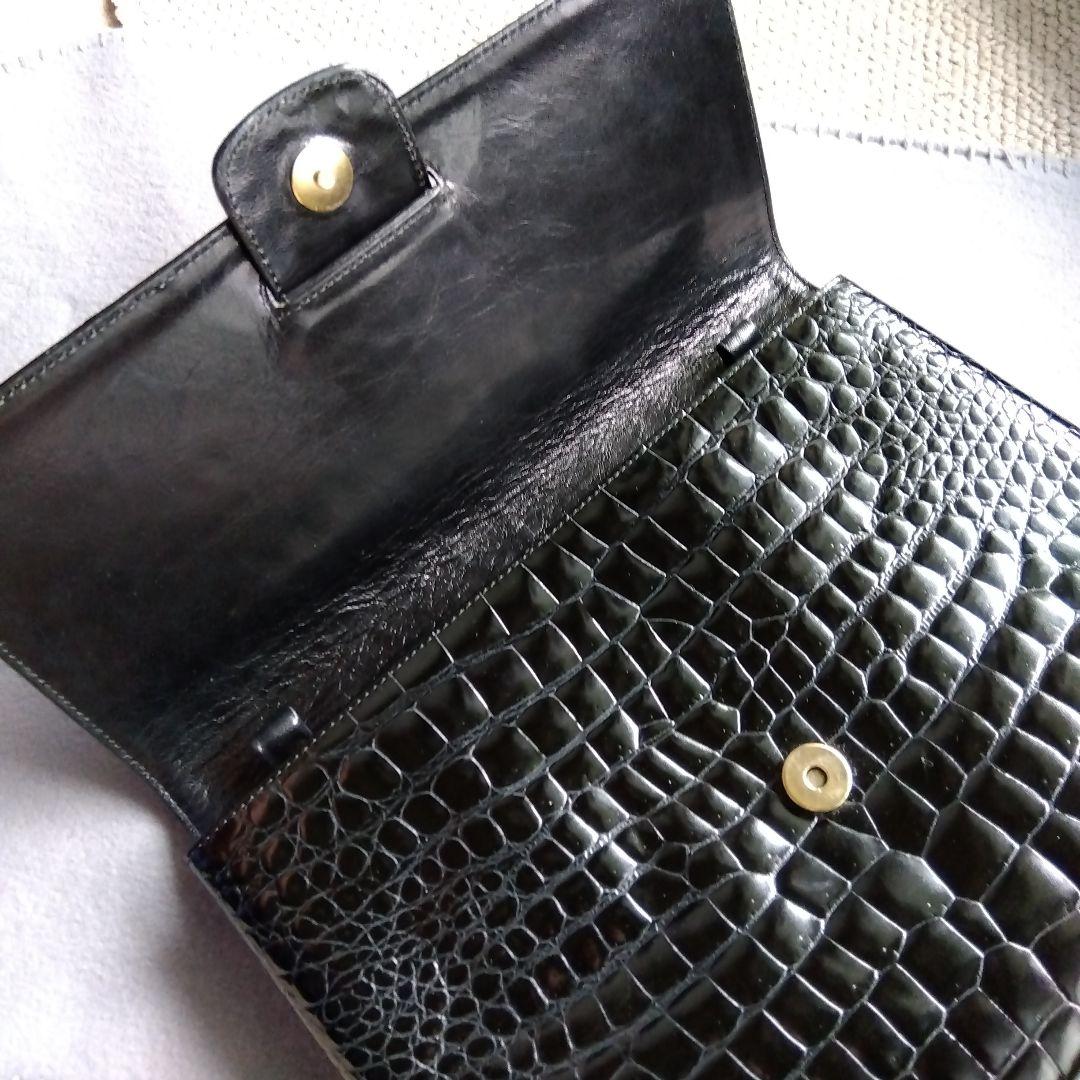 【じょり様】MARFORIO VENETIA　専用クロコダイル　クラッチバッグ