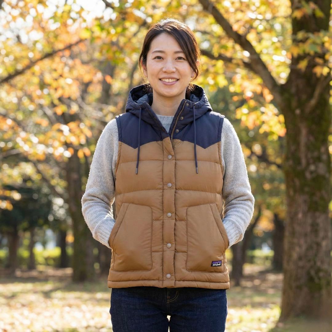 patagonia パタゴニア フード付き ダウンベスト Mサイズ