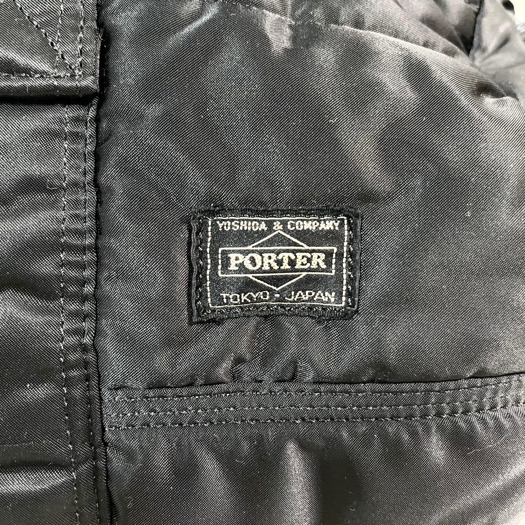 極美品　廃盤 ポーター タンカー ボストンバッグ2way ブラック
