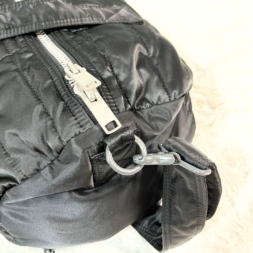 極美品　廃盤 ポーター タンカー ボストンバッグ2way ブラック