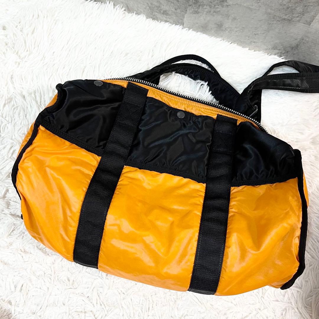 極美品　廃盤 ポーター タンカー ボストンバッグ2way ブラック