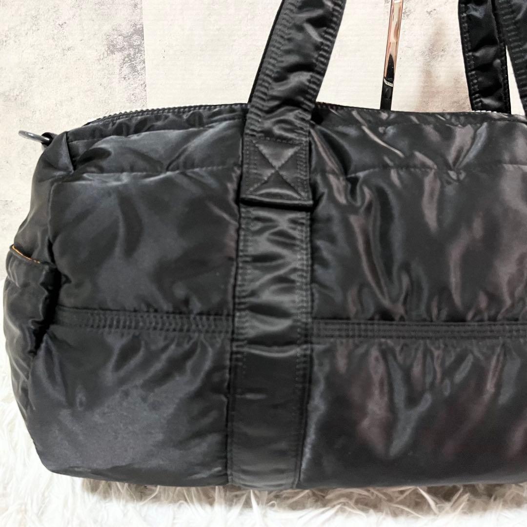 極美品　廃盤 ポーター タンカー ボストンバッグ2way ブラック