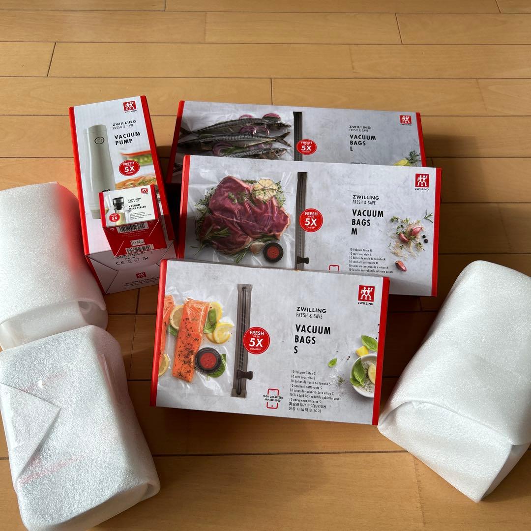 【Ami】【新品未使用】ツヴィリング ポータブル真空保存機