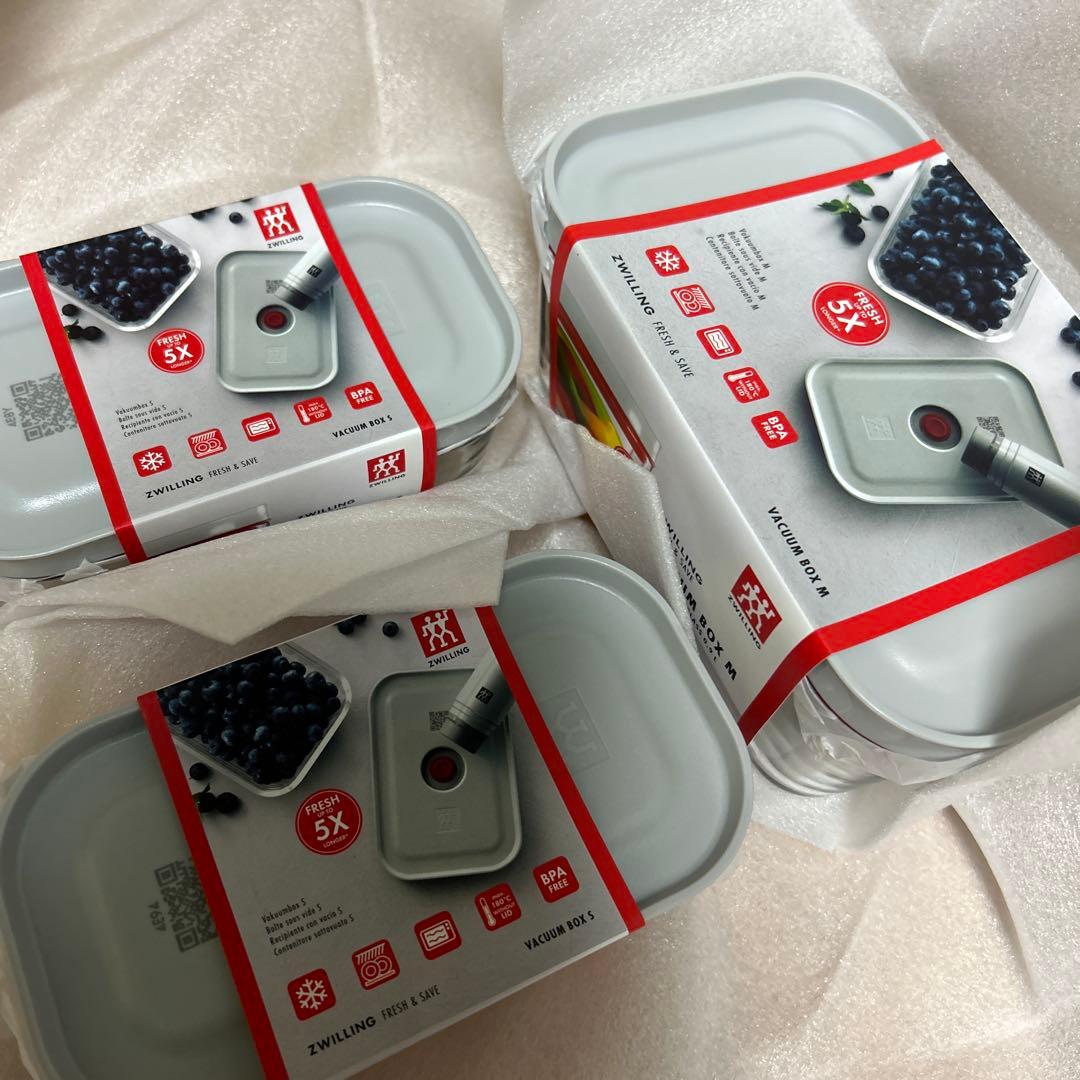 【Ami】【新品未使用】ツヴィリング ポータブル真空保存機