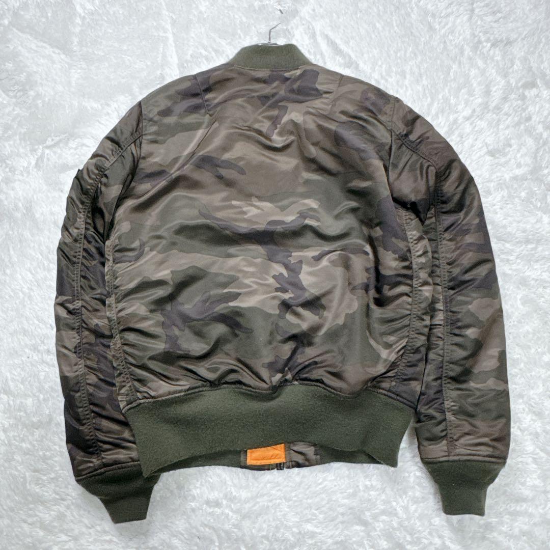【入手困難】ALPHA INDUSTRIES MA-1 M リバーシブル 迷彩