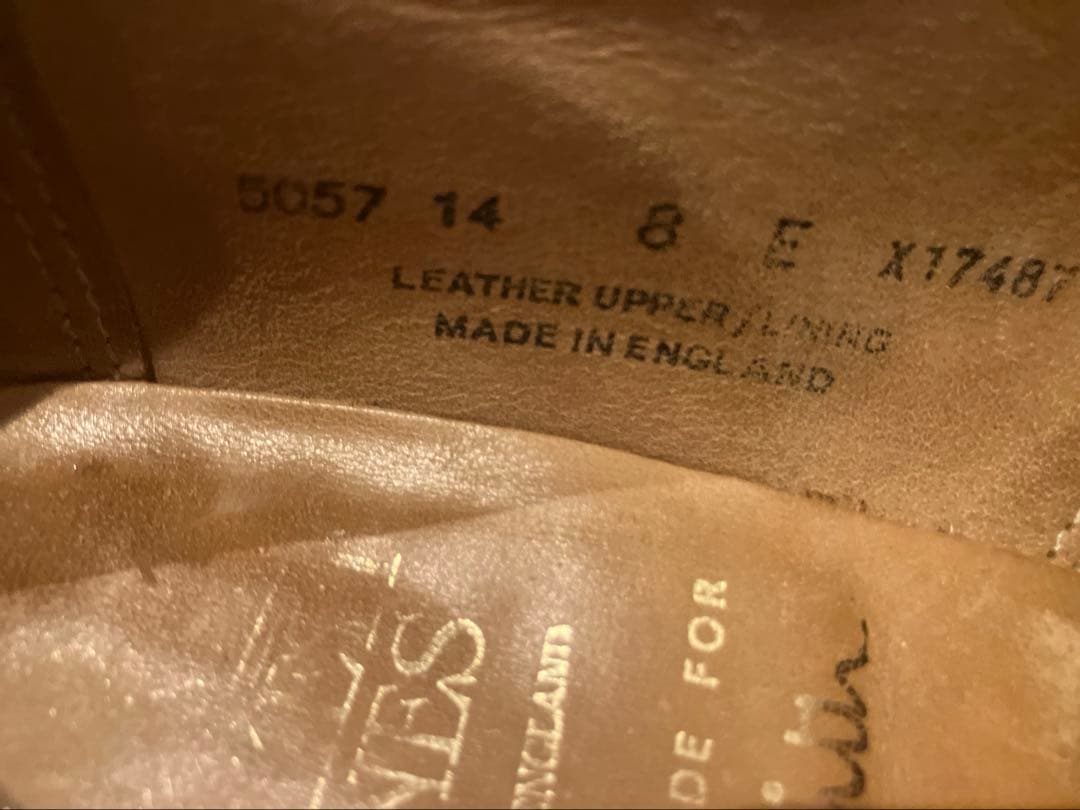 クロケット＆ジョーンズ　UK8 26.5cm ポールスミス　ハラム