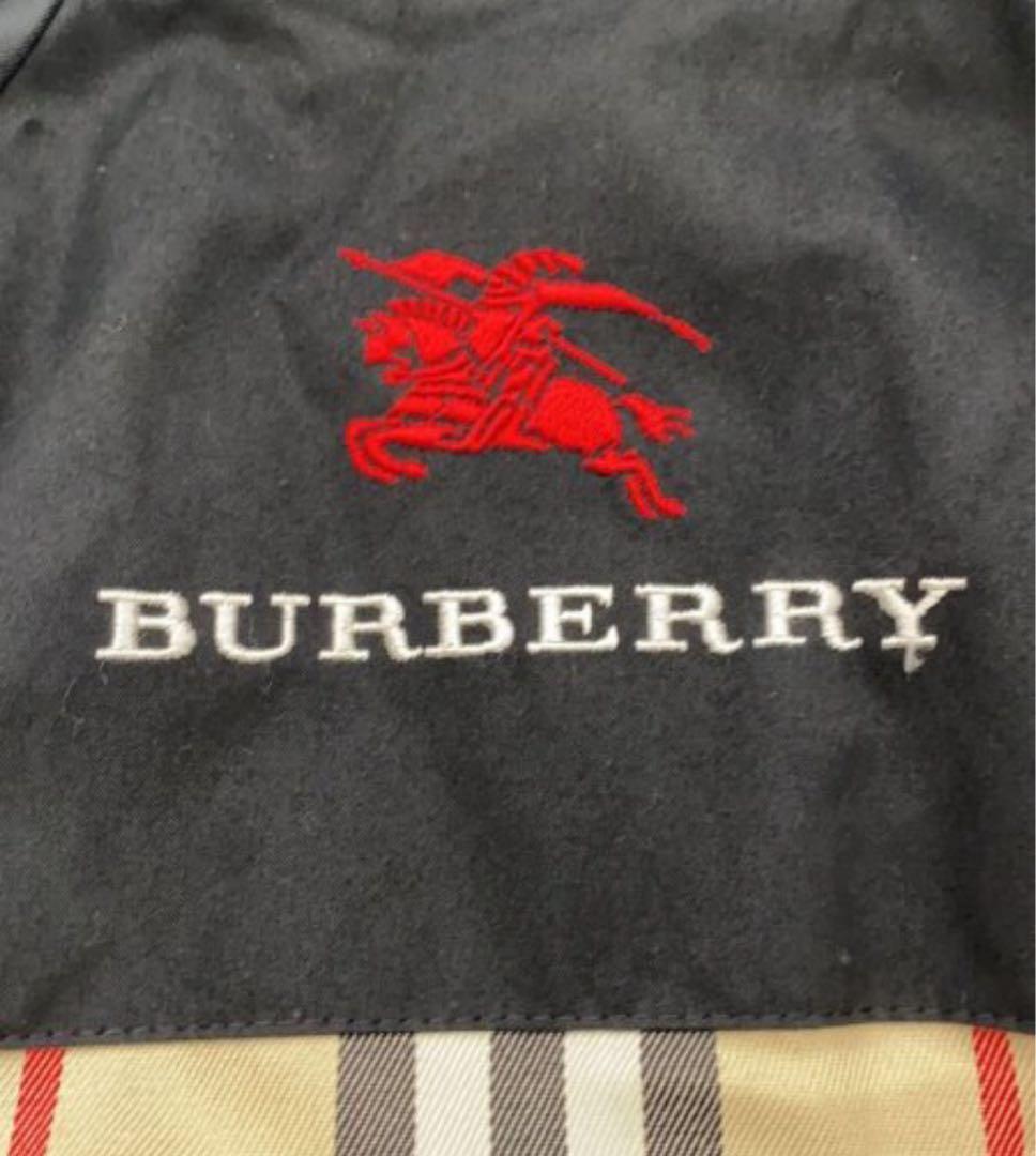 希少　一枚袖　金タグ　バーバリー コート ノバチェック ブラック　ベルト　美品