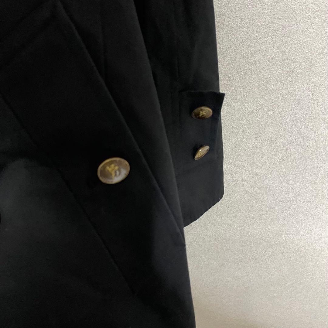 希少　一枚袖　金タグ　バーバリー コート ノバチェック ブラック　ベルト　美品