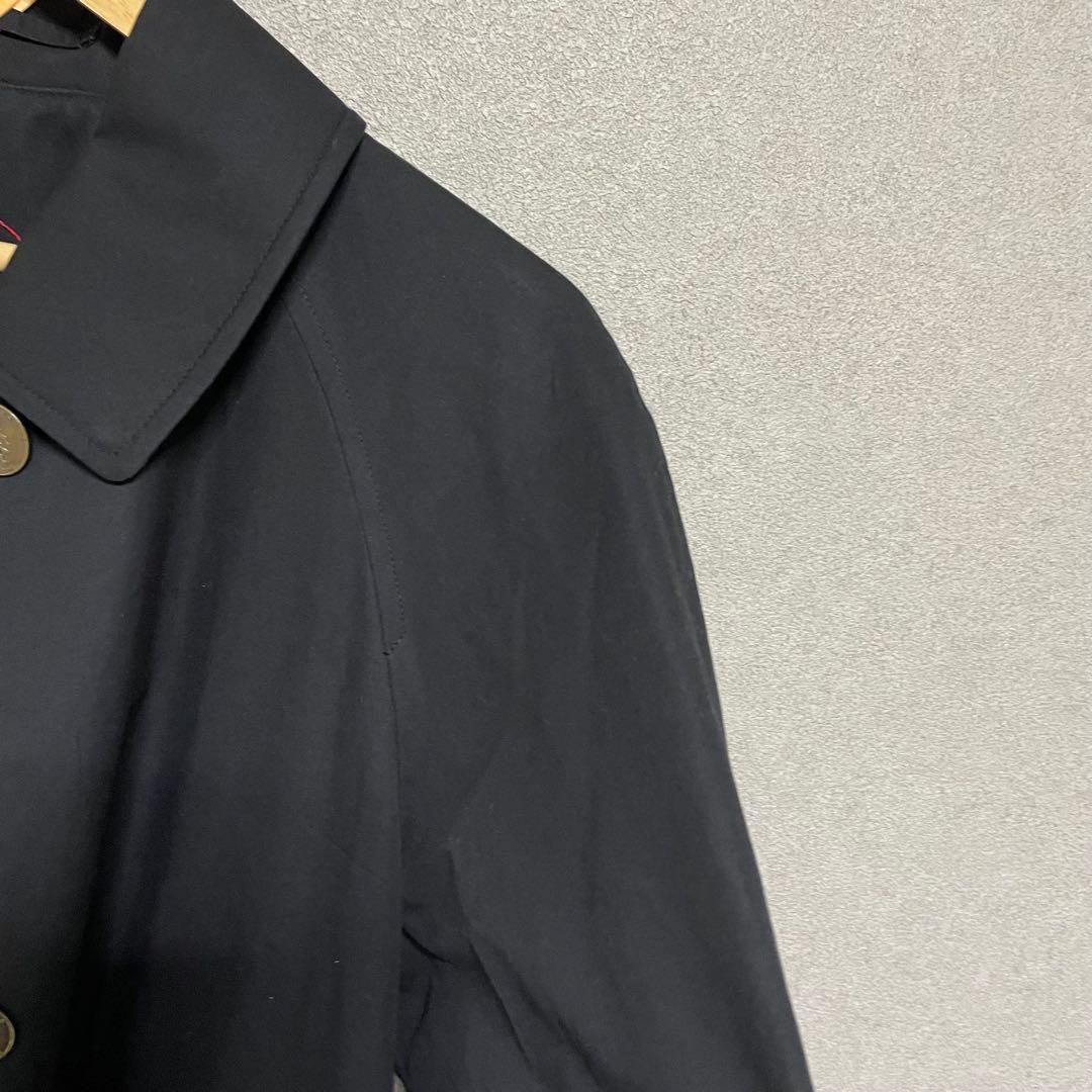 希少　一枚袖　金タグ　バーバリー コート ノバチェック ブラック　ベルト　美品