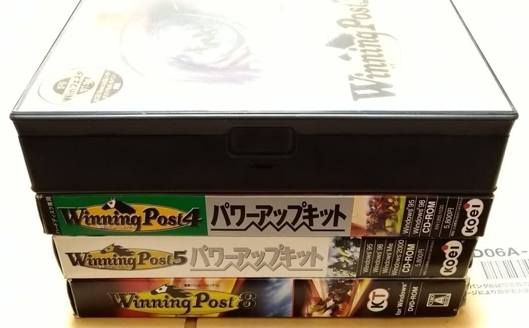 【各種外箱付】ウイニングポスト Winning Post PCゲーム 4点セット