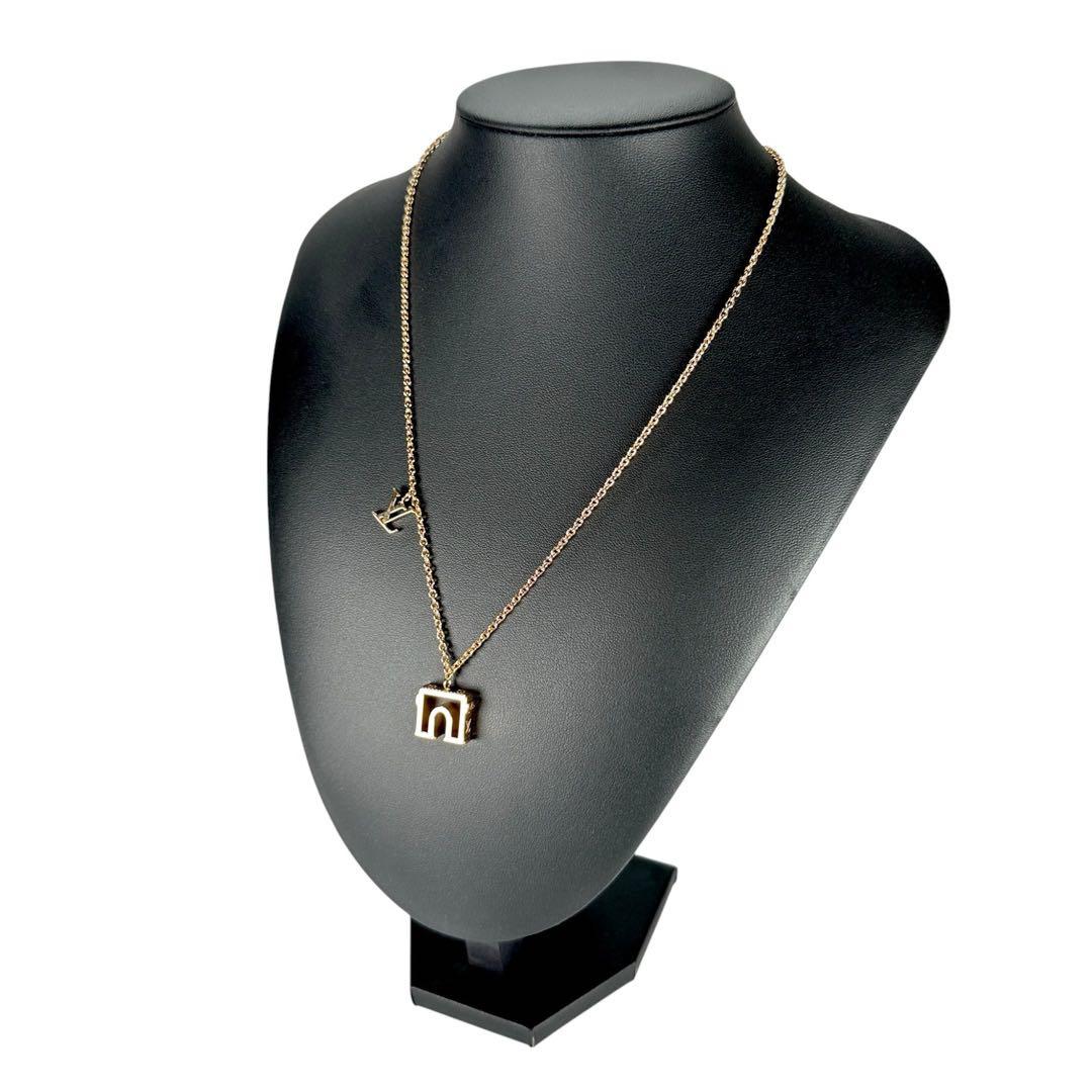 ☘️ 美品 希少 ルイヴィトン ネックレス パリ ローズゴールド 凱旋門 ☘️