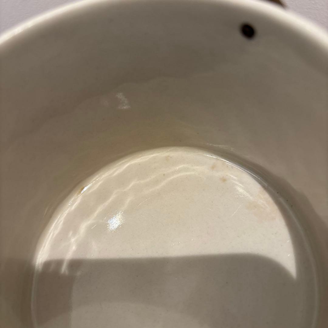 北欧ヴィンテージ　クイストゴー　レリーフ　シュガーポット　シール付き