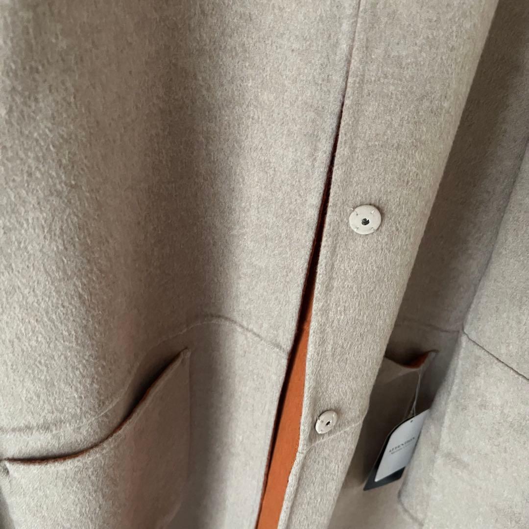 新品 B.C STOCK S120ブレンドリバーシブルコート M ベージュ