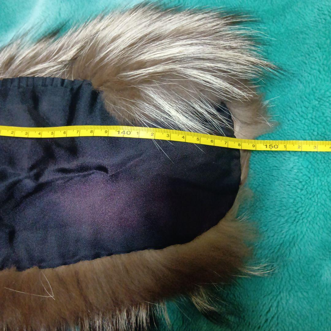 SAGA FOX　超大判ストール　ショール　シルバーフォックス