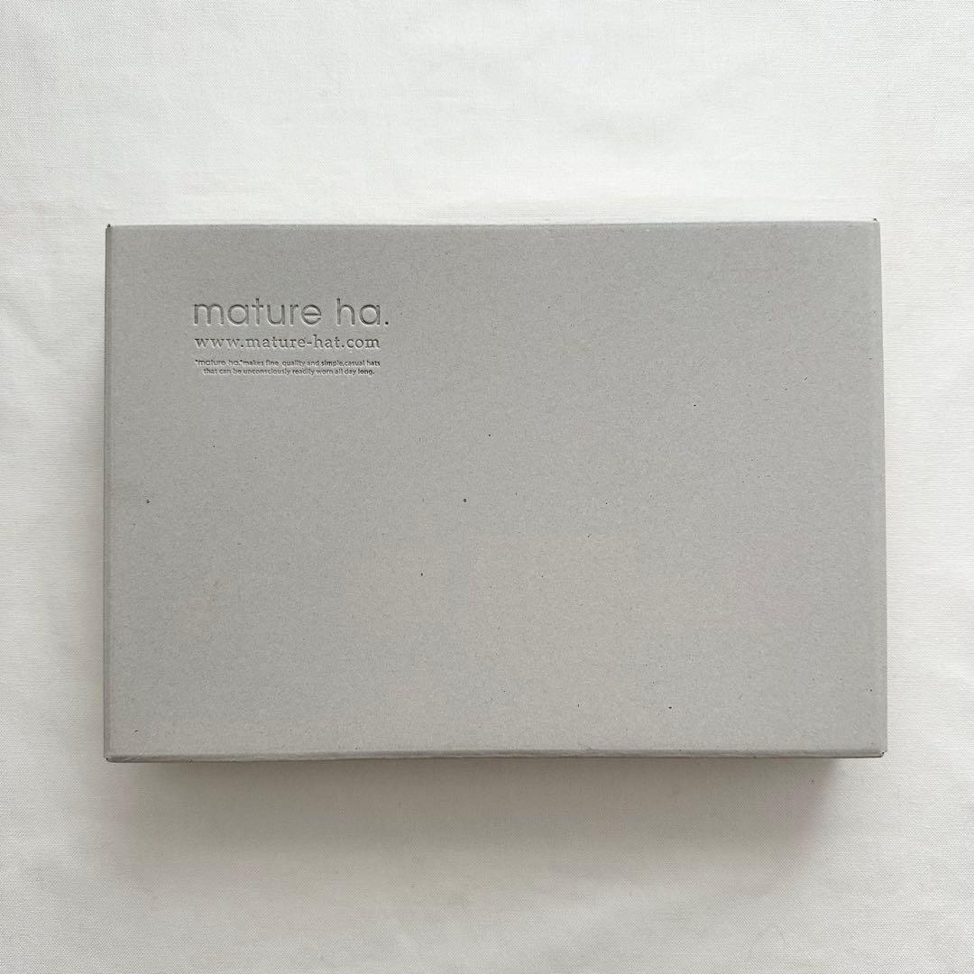 mature ha. マチュアーハ　ボックスハット　11センチ