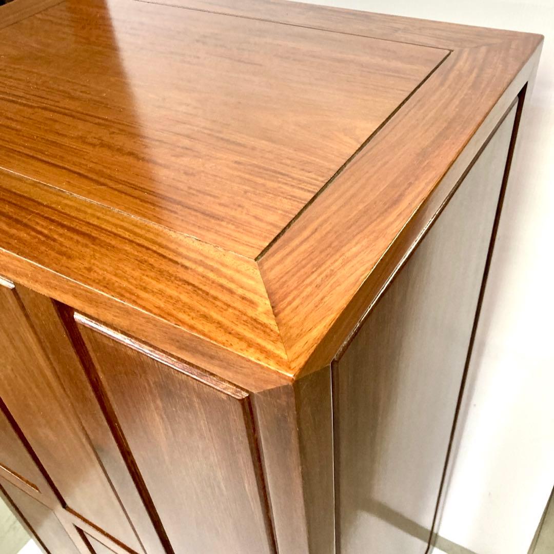 【美品】無垢材 タンス 箪笥 木製6段 引き出し 収納