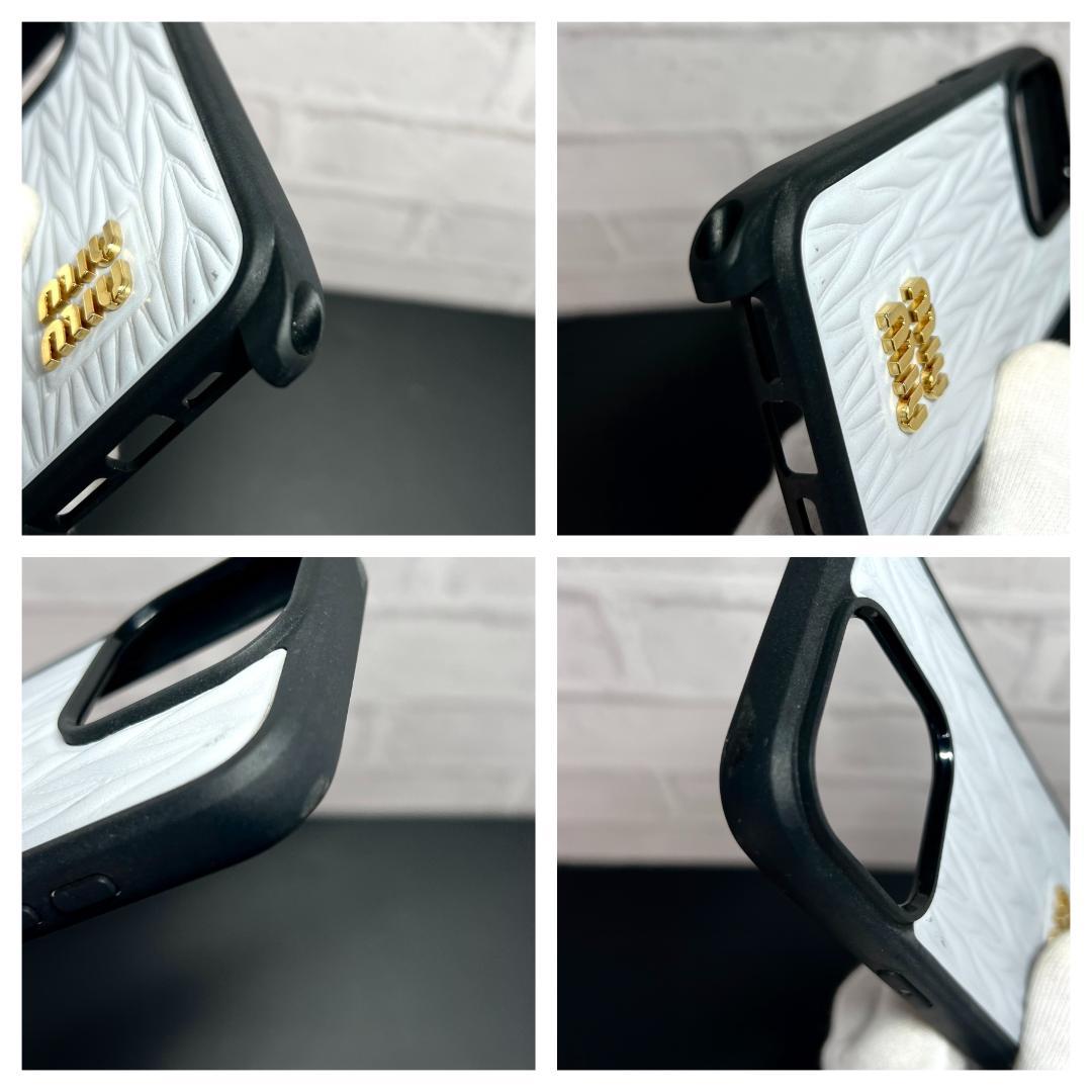 ✨正規品＆極美品‼️✨ ミュウミュウ iPhone 14Pro スマホケース