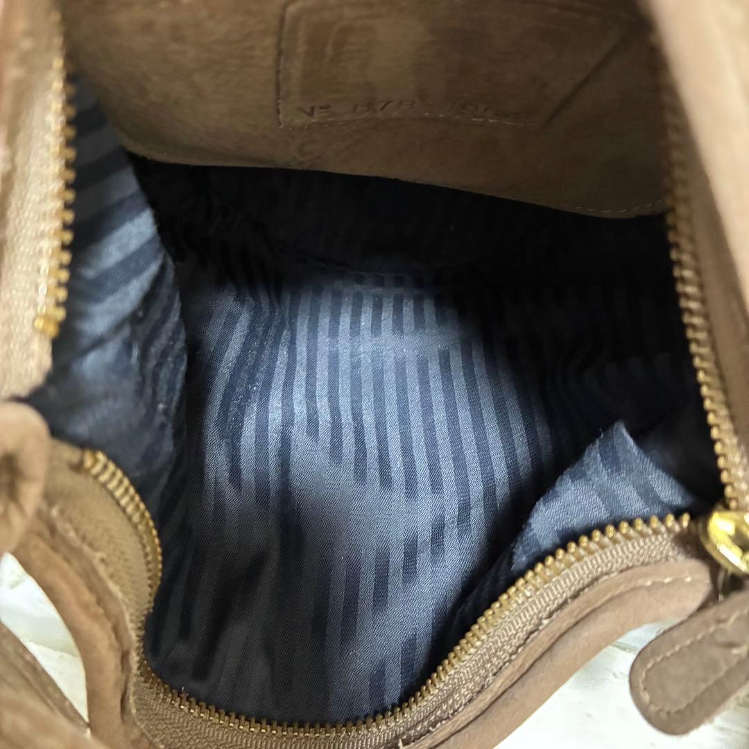 【希少品✨️】オールドコーチ ミニショルダーバッグ レザー 巾着型 円型 4954