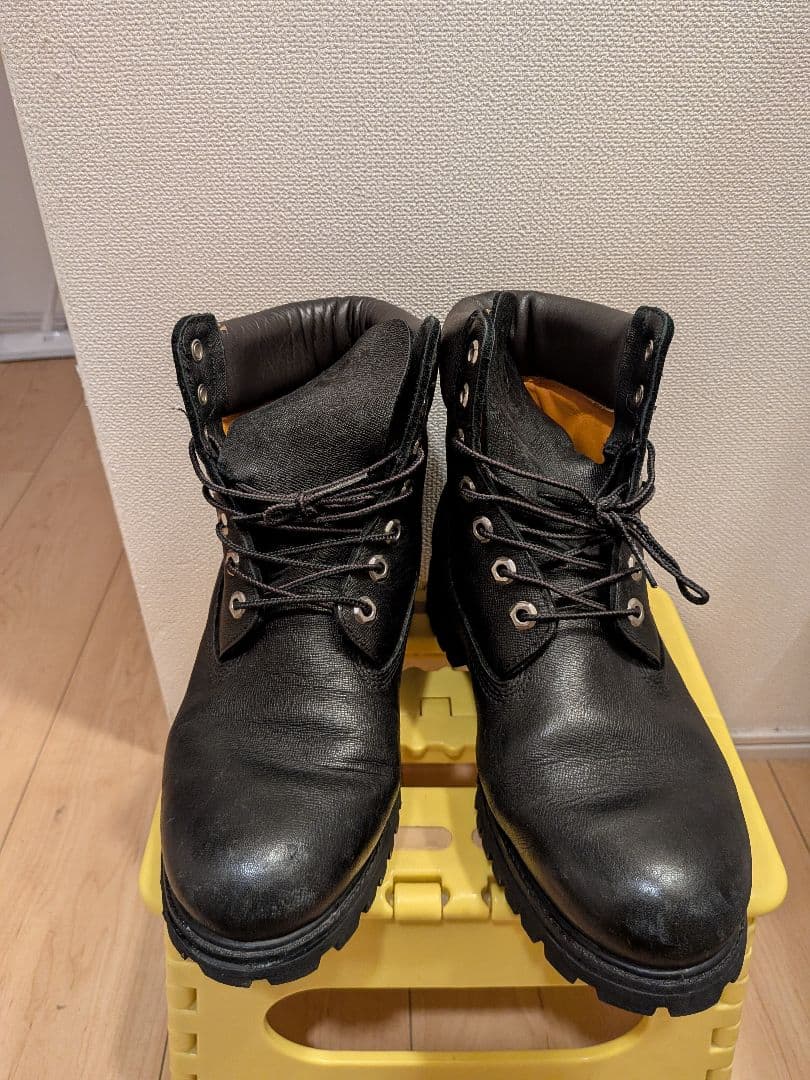 【8w 26cm】ティンバーランド 6インチ ブーツ BLACK