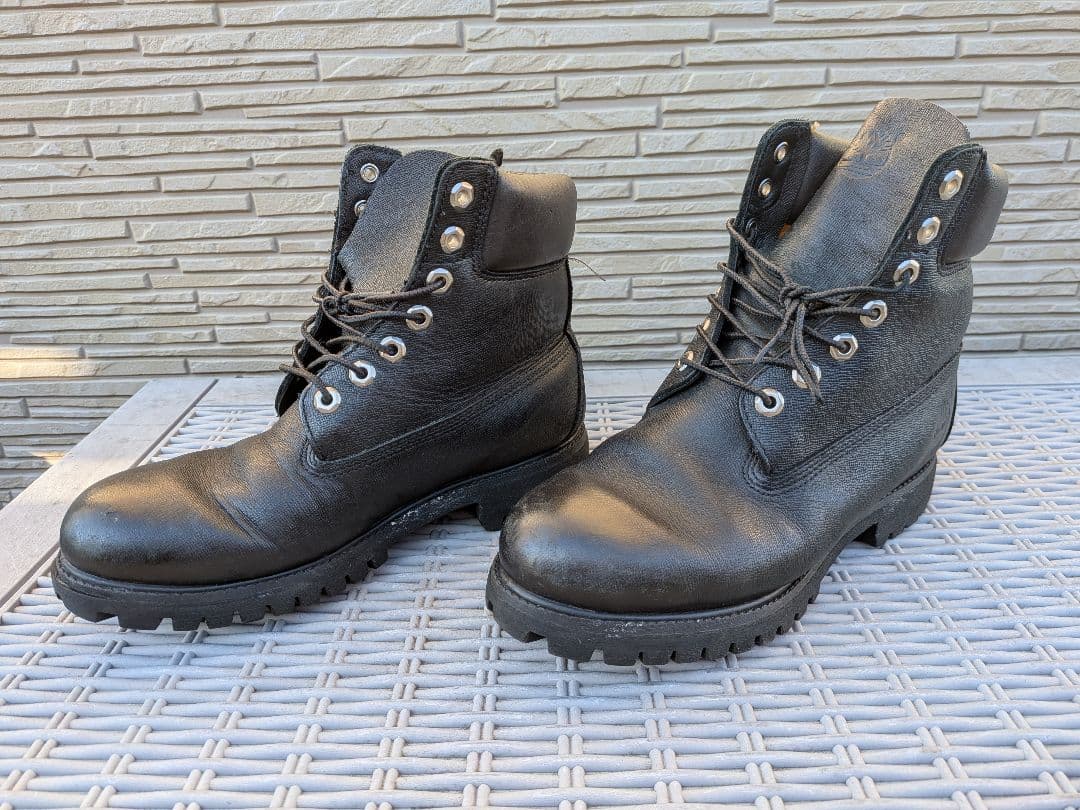 【8w 26cm】ティンバーランド 6インチ ブーツ BLACK