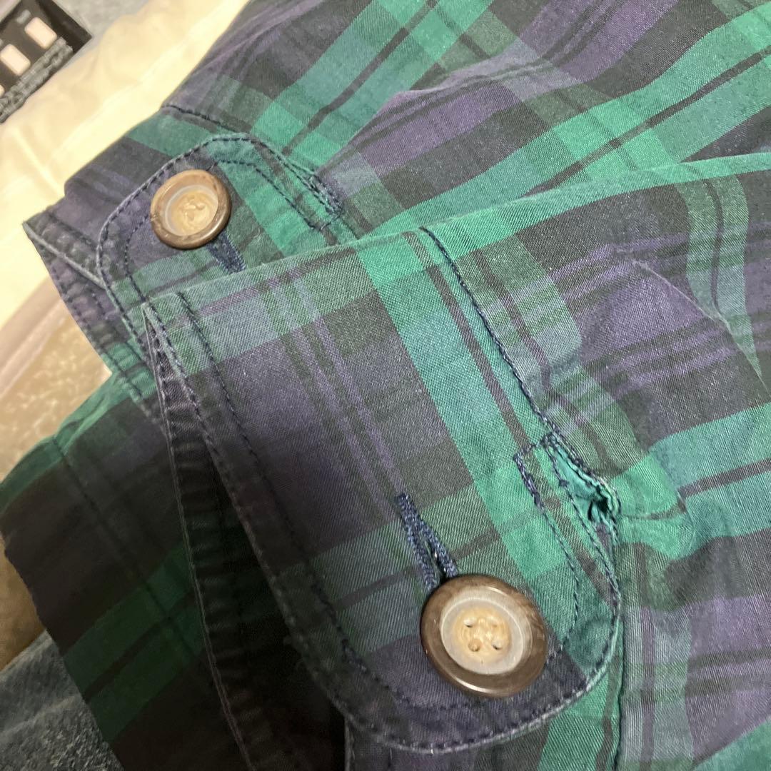 Old Gap ブラックウォッチカバーオール M
