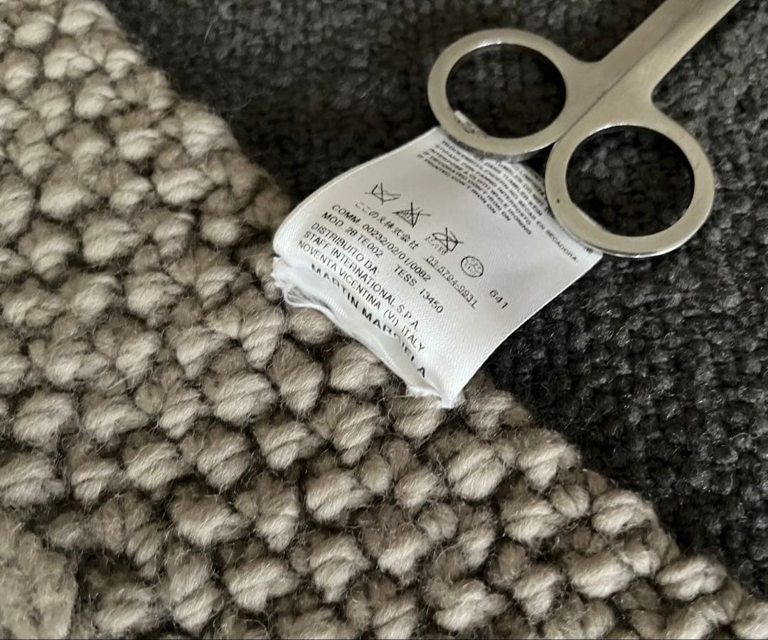 マルタン マルジェラ Margiela マフラー ローゲージ ここのえ期