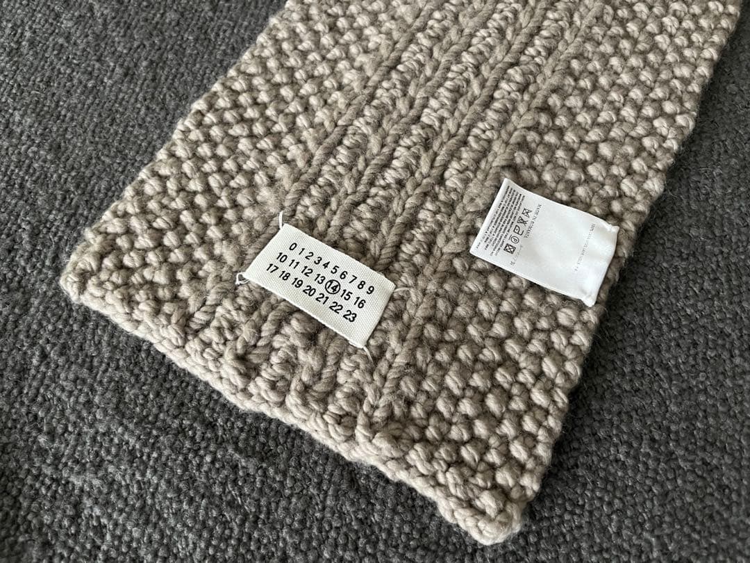 マルタン マルジェラ Margiela マフラー ローゲージ ここのえ期