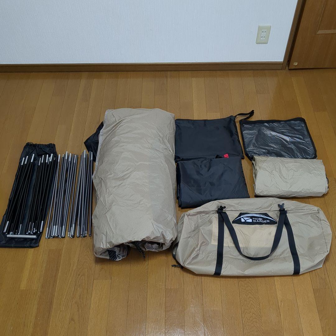 MOBI GARDEN COMMANDER 160 ☆ルーフ グランドシート付き