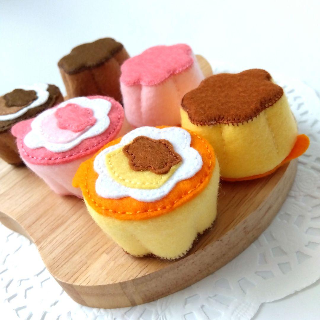 プクフェルトおままごと　ままごと　パンケーキ　ミニプリンセット他　しろたま