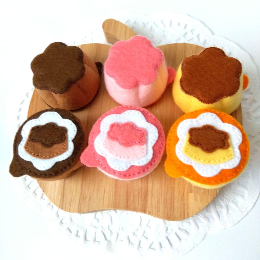 プクフェルトおままごと　ままごと　パンケーキ　ミニプリンセット他　しろたま