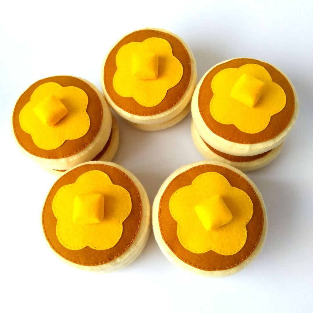 プクフェルトおままごと　ままごと　パンケーキ　ミニプリンセット他　しろたま