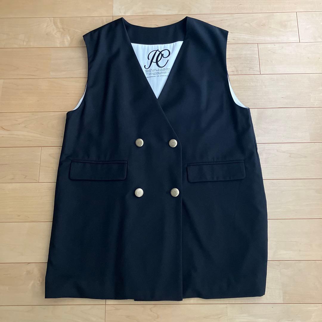 ピュアルセシン TRダブルデザインジレベスト ブラック