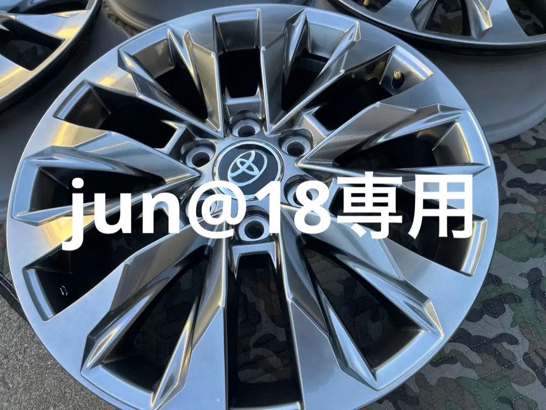 ランクル300 ZX 純正20インチ空気圧センサー付きホイール1本送料無料4