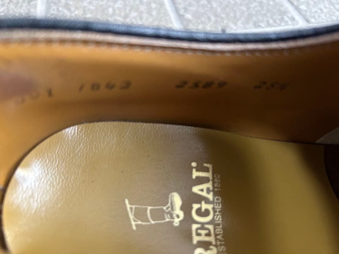 ⭐︎ リーガル ウイングチップ ビジネスシューズ 黒 25.5cm ⭐︎